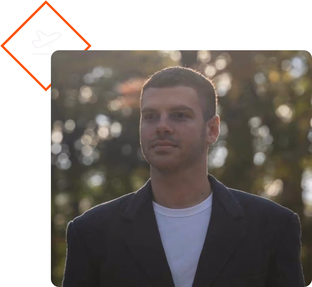 A potrait pic of Donald Murataj, Founder of Stealth Founders. 